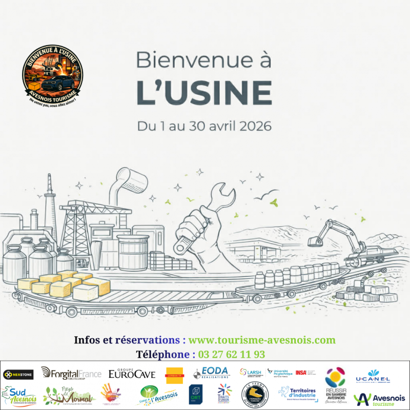 Bienvenue &agrave; l'usine