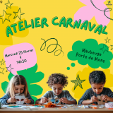 Atelier Carnaval : Crée ton masque !_Maubeuge