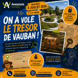 Les visites de l'été : On a volé le trésor de Vauban !_Le Quesnoy