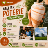 Les visites de l'été : Atelier poterie : création d’oyas_Sars-Poteries