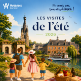 Les visites de l'été : 