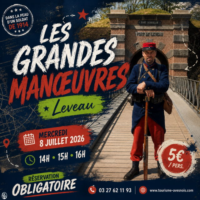 Visites de l'été : Les grandes manœuvres à Leveau, dans la peau d'un soldat de 1914_Feignies