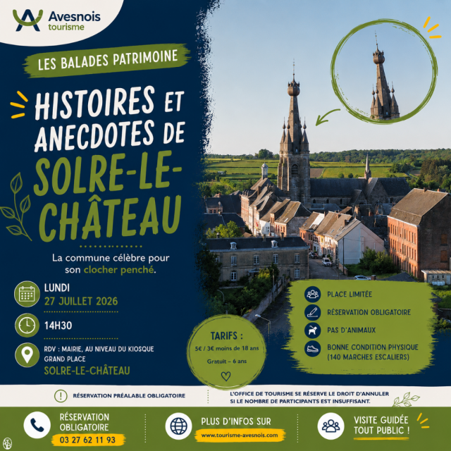 Les balades patrimoines : Histoires et anecdotes de Solre-le-Château_Solre-le-Château Les balades patrimoines : Histoires et anecdotes de Solre-le-Château_Solre-le-Château