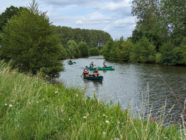 Randonnée canoé sur la Sambre_Marpent