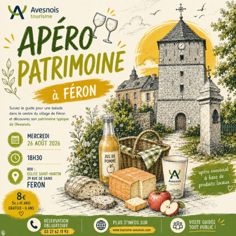 Apéro* patrimoine à Féron_Féron Apéro* patrimoine à Féron_Féron